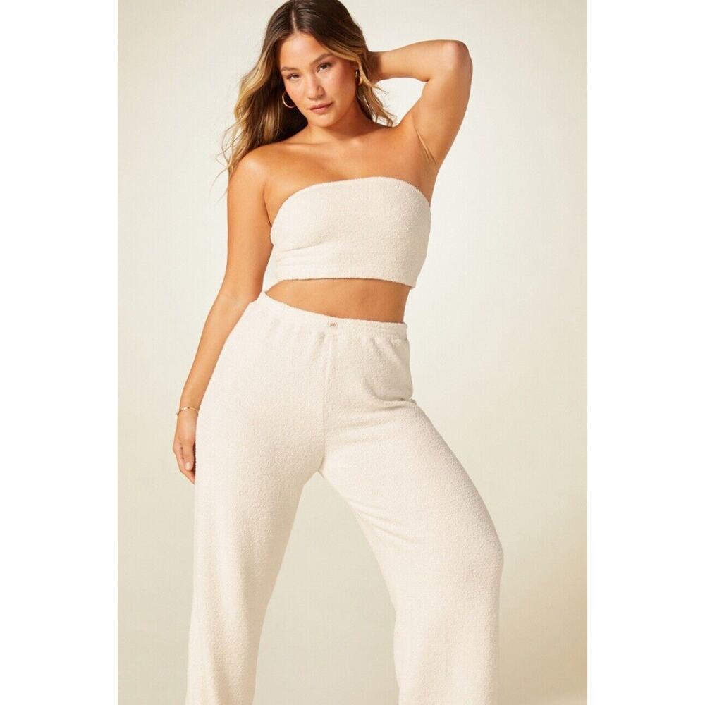 Yitty Cozy Soft Ivory Bandeau - Women's Size Medium